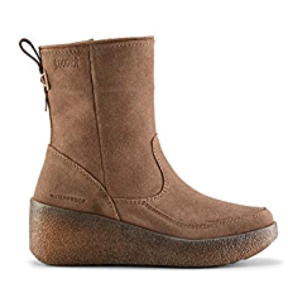 Cougar Women's Devlin Mid-Shaft Suede Draft Boots - Picture 1 of 2
